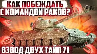 ВЗВОД ТЙПОВ 71 | КАК ПОБЕЖДАТЬ С КОМАНДОЙ РАКОВ?