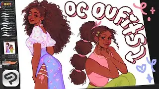 ♡ drawing outfits for my OC 🎙️  drawing and talking # 7