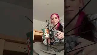 Do you think she can do it?😭 Follow @itsmanjuu for her reaction!