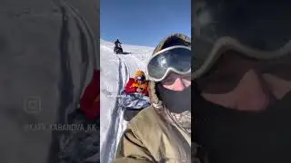 Путешествие зимой в горы #уральскиегоры #снегоход #путешествие #урал #зима #восхождение