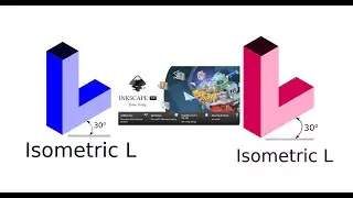 Inkscape Tutorial. Inkscape 1.0 Tutorial. Isometric L