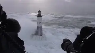 Waves and lighthouses