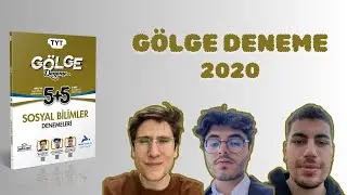 TYT Sosyal Gölge Deneme | 2020 Çözümleri | #yks2024 #tytsosyal