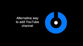 Splitcam - Alternative way to add a Youtube channel