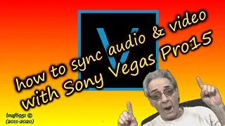 HOW TO SYNC AUDIO & VIDEO WITH SONY VEGAS PRO 15