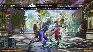 Running a tower w/ a baby princess Kitana before bed