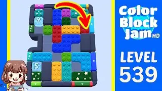 Color Block Jam Level 539 Solution Walkthrough