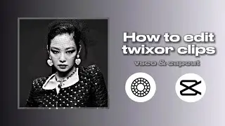 How to edit twixor clips || Vsco & Capcut tutorial || [ By @tae_xxtic ]