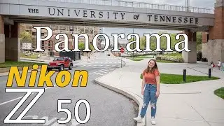 Nikon Z50 • Knoxville Panorama from the University of Tennessee 4K