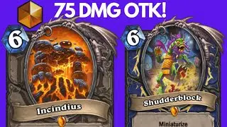 Incindius Shaman - Hearthstone Standard OTK! This Combo is so FUN!