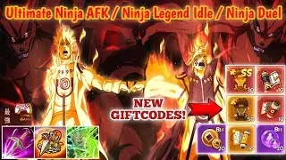 Ultimate Ninja AFK / Ninja Legend Idle / Ninja Duel New Giftcodes - Free SS Shard Naruto RPG Games