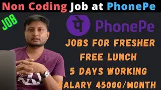 Non Coding Job at PhonePe | non coding it jobs | non coding jobs for engineers