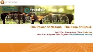 Nessus Cloud by Tenable Network Security - Webinar