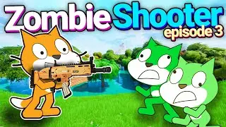 How to Make a Shooter Game in Scratch 3.0 - Health Bar! (Part 3)