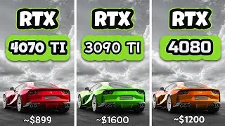 RTX 4070 Ti vs RTX 4080 vs RTX 3090 Ti - BENCHMARK, REVIEW, GAMEPLAY