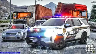 Sheriff Monday Patrol|| Ep 65|| GTA 5 Mod Lspdfr|| #lspdfr #stevethegamer55