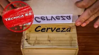 ▶️ Cómo Transferir Imagen a la Madera (Técnica de Bricolaje #4) 💡 How To Transfer a Picture to Wood