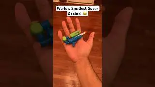 World’s Smallest Super Soaker! 😂 #shorts