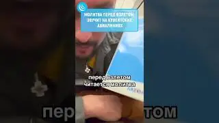 ✈️ДУА В САМОЛЁТЕ#мирадио #дуа #молитва #кувейт #islam #muslim #airplane