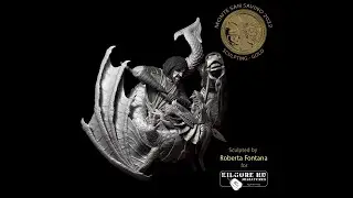 Kilgore HD Miniatures KGF015 St George and the Dragon 1/16th resin bust