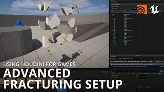 Free tutorial: Houdini For Games - Advanced Fracturing Setup