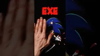 How to draw Sonic exe / Sonic / fnf Sonic exe 