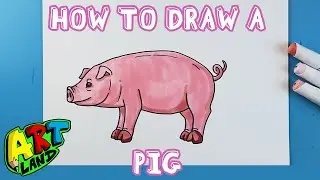 How to Draw a PIG!!!