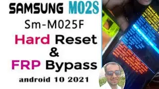 Samsung Galaxy M02s Hard Reset | Pattern Unlock 2021