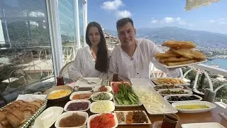 Türkiye 2021 SHOCKED BY BREAKFAST FOOD! ALANYA