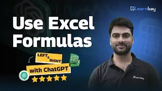 How to Use the LEFT & RIGHT Functions in Excel Using ChatGPT | 10X Your Excel Skills with ChatGPT