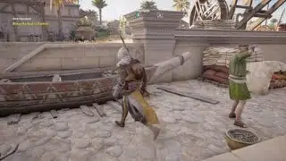 When a npc acts like a dick | AC Origins