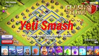 Yeti Smash | Clash Of Clans | #coc #clashofclans #supercell #sumit007
