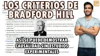 Los Criterios de Bradford Hill - ¿Cómo Demostrar Causalidad?