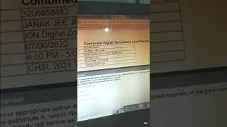 SSC CHSL 2021 ANSWER KEY MARKS RAW.(2022)
