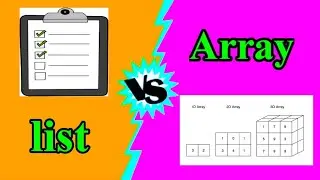 Array vs list which is more efficient | Numpy | Snake In Code