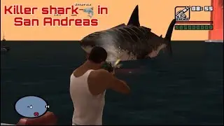 Killer Shark 🦈 in San Andreas || How to find Killer shark in san andreas