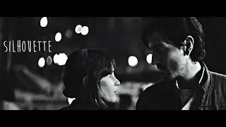 silhouette...[jyn/cassian]