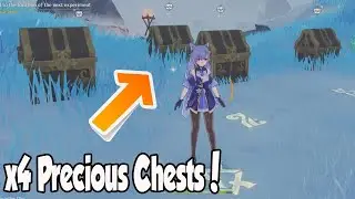 Genshin Impact 1.2 StarGlow Cavern Puzzle Guide! X4 Precious Chests!