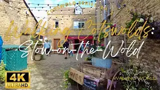 Walking Cotswolds Series Ep. 3: Stow-on-the-Wold 4K UHD | Breathtaking Town | Oct 22