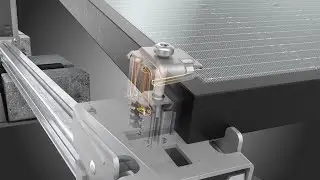 Montageanimation: Photovoltaik Montage-System
