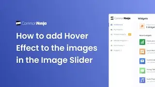 How to add Hover Effects to Image Slider
