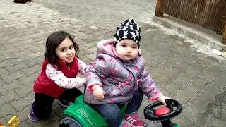 hilal öykü ve sinanın bisiklet macerası.Kids bicycle challence. bike fun