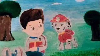 Щенячий патруль/ Райдер и Маршал🐾✍️