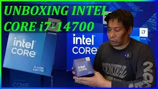 UNBOXING PROCESSORE INTEL CORE i7-14700 