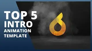 5 Animated Logo Intro Animation for Youtube - Free After Effects Template