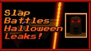 Halloween Update Leaks! | Slap Battles Roblox Leaks