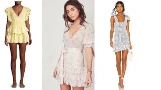 Summer Dresses from LoveShackFancy Try-On Haul and Sizing
