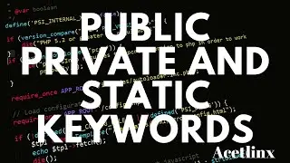 Public, Private, and Static (Methods, Classes, and Objects) - AP Computer Science A MasterClass