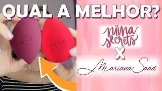 ESPONJA NIINA SECRETS OU MARI SAAD - QUAL A MELHOR?