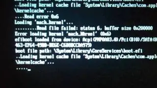 Unable to boot OS X Lion 10.7.2